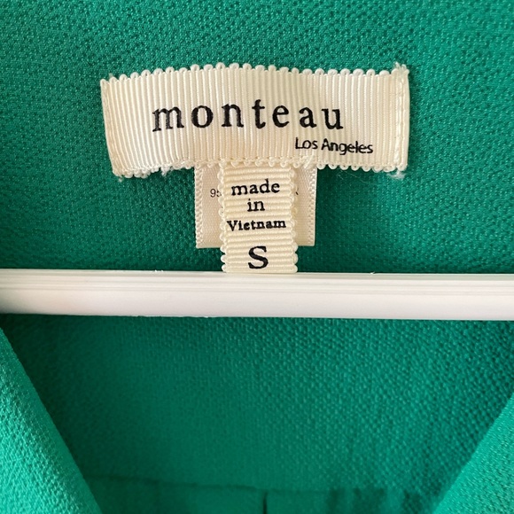 Monteau Faux Wrap Top - Picture 2 of 5